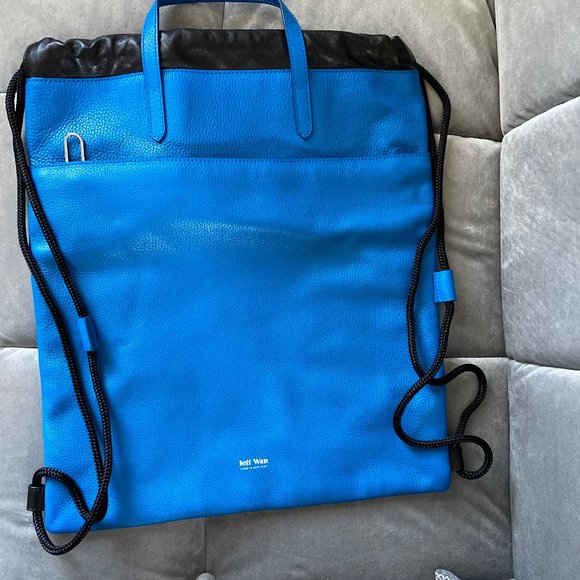 Jeff Wan Drawstring Gym Bag - Grand Baie - Blue
